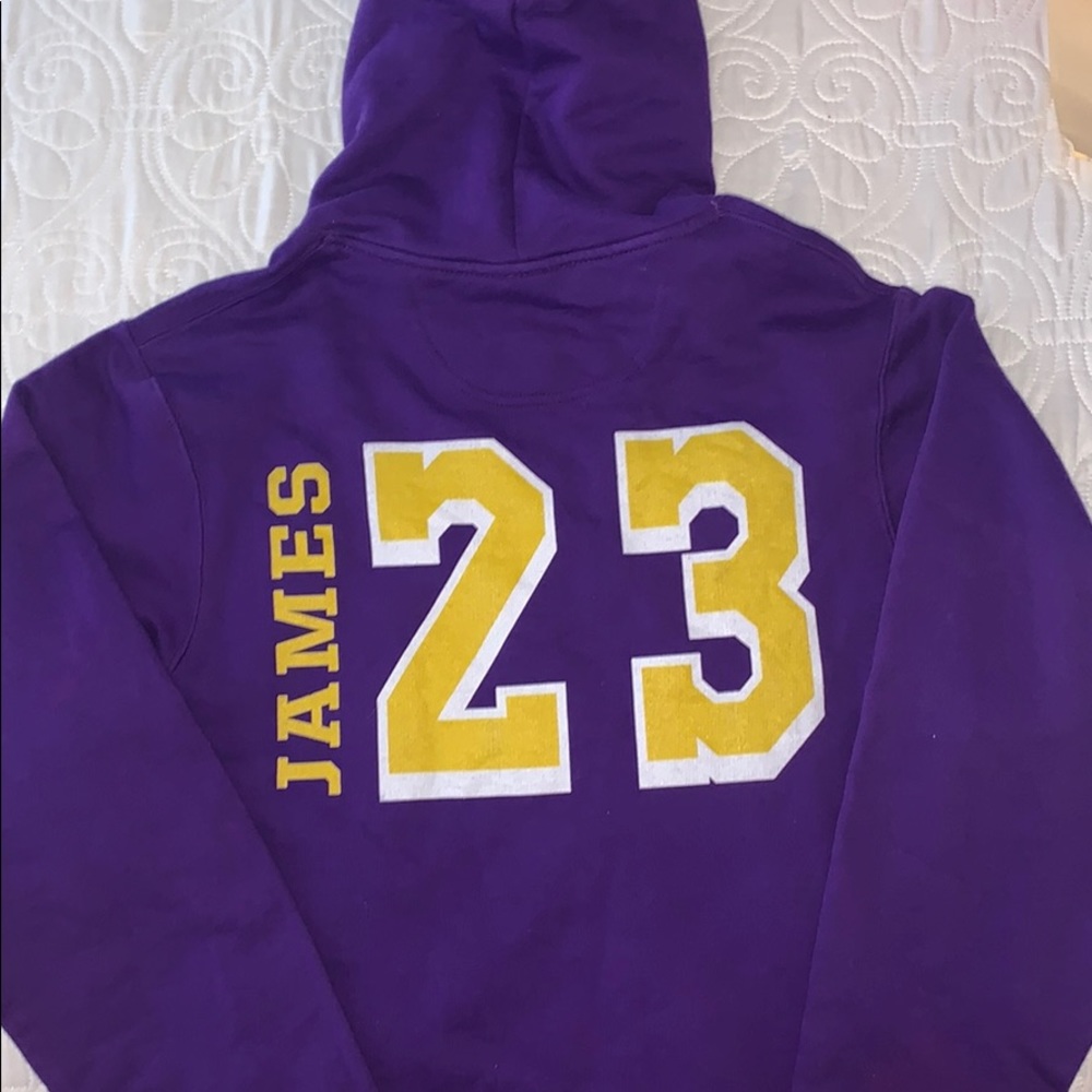 Lakers LeBron James 23 hoodie - Picture 3 of 5
